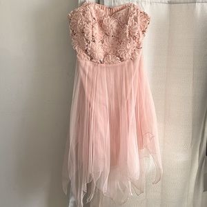 Strapless Formal Dress